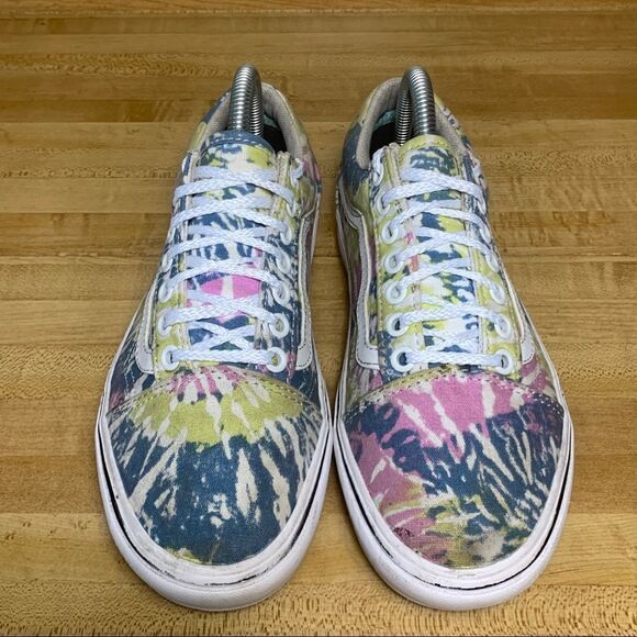 Vans Comfy Cush Old Skool Tie Dye Lace Up Shoes 6.5MEN/ 8 WOMEN 500383 - Picture 3 of 11